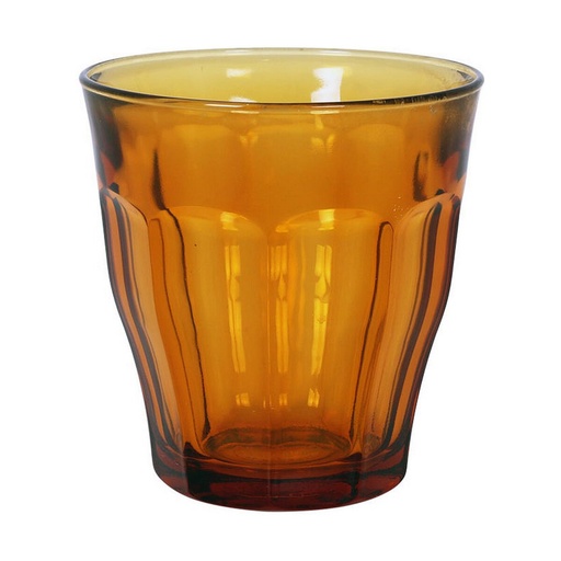 Set de Vasos Duralex Picardie Ambar 250 ml Vidrio Cristal Templado (Reacondicionado B)
