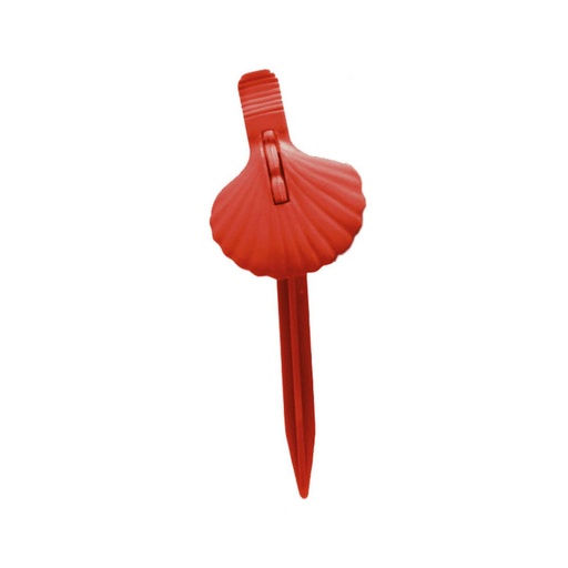 Pinza para Toalla Marbueno Rojo Plástico