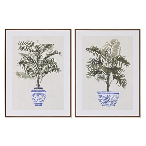 Lienzo Home ESPRIT Poliestireno Lienzo 60 x 4 x 80 cm