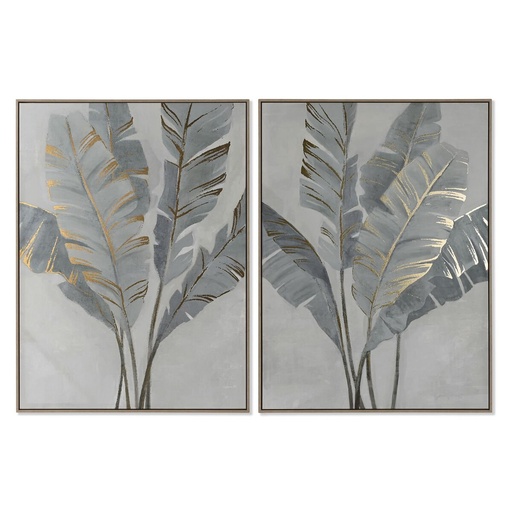 Lienzo Home ESPRIT Poliestireno Lienzo 90 x 4 x 120 cm