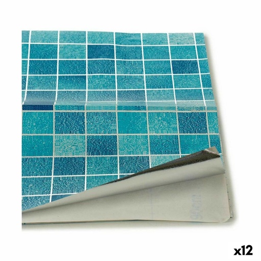 Papel adhesivo Cuadrados 60 x 90 x 1 cm 12 Unidades