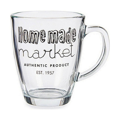 Taza Mug Vivalto Transparente 320 ml (6 Unidades)