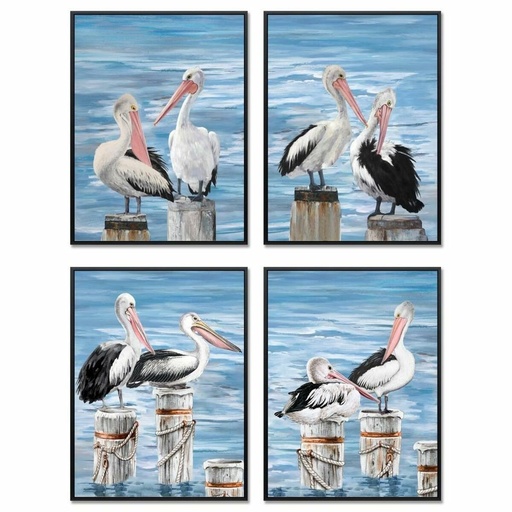 Lienzo DKD Home Decor Poliestireno Lienzo 53 x 3,5 x 73 cm