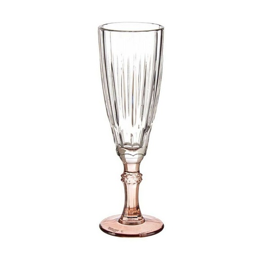 Copa de champán Vivalto Exotic Marrón Cristal 170 ml